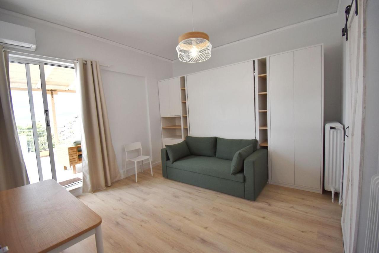 Apartamento Penthouse Nea Smirni Atenas Exterior foto
